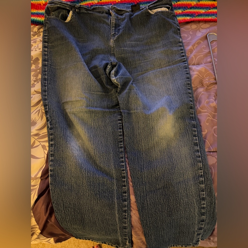 Style & Co. Dark Blue Straight Leg Jeans